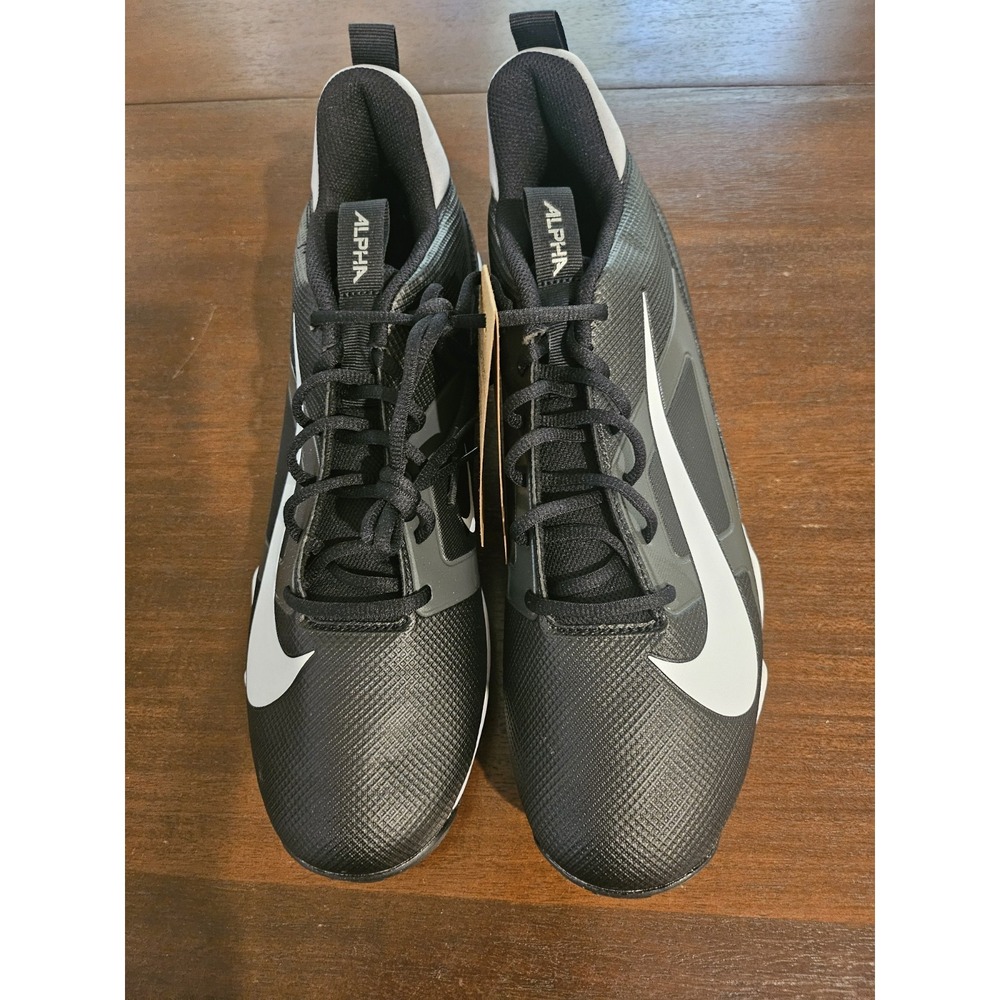 New Men's Nike‎ Alpha Menace 4 Shark Football Cleats #FN0028-001 Size 13